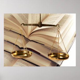 Poster Échelles De Justice