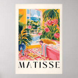 Poster Echidna dans la baignoire Art Imprimé Style Matiss