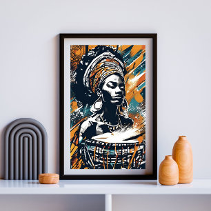Poster Échos à travers ses mains