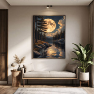 Poster Échos de la Lune d'or
