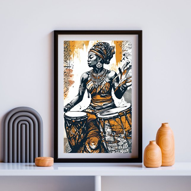 Poster Échos de son feu ancestral (Créateur téléchargé)