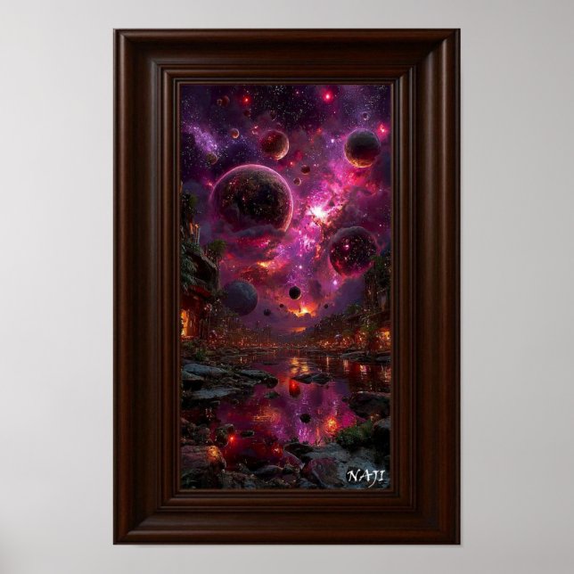 Poster Échos d'un univers brisé (Devant)