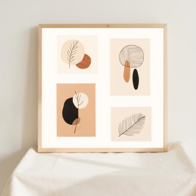 Poster Échos organiques (Créateur téléchargé)