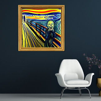 Poster Echos silencieux : dévoiler le cri d'Edvard Munch