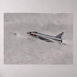 Poster Éclair de missile de combat 1967