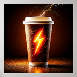 Poster Éclair : Libérer la puissance du café