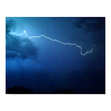 Éclair, orage, ciel nocturne.
