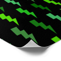 Éclair vert Foudre électrique Orage Tonnerre