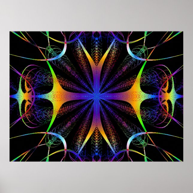 Poster Éclairage de l'impression (Devant)