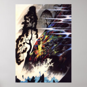 Poster Éclat radiant - 1990; États-Unis Eyvind Ear
