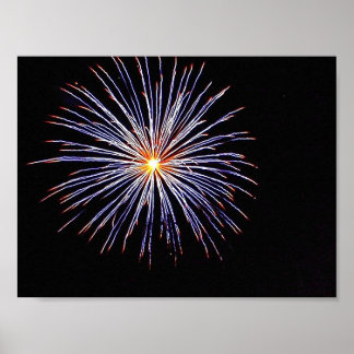 Poster Éclatement nocturne