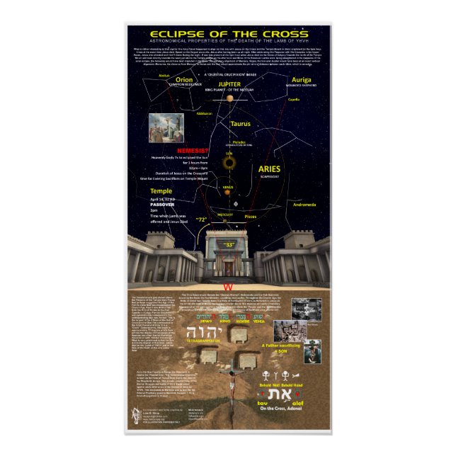 Poster Éclipse de la Croix (Devant)