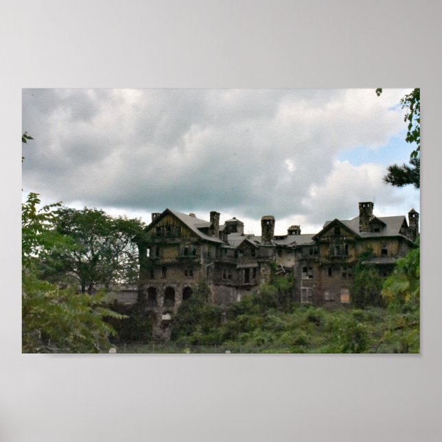 Poster École abandonnée (Devant)