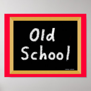 Poster École ancienne