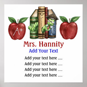 Poster École / Bibliothèque Lg. par SRF