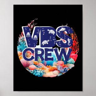 Poster École biblique de vacances Équipe Vbs École bibliq