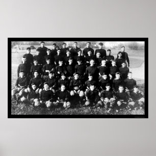 Poster École Carlisle de football 1914