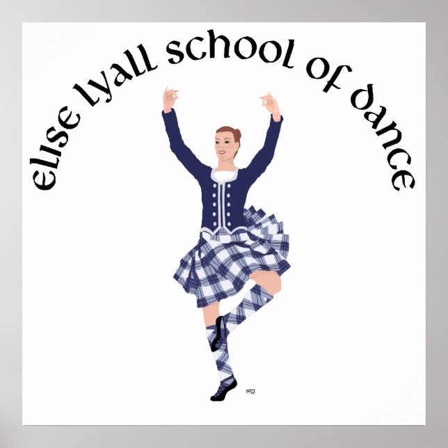 Poster École de danse CUSTOM Elise Lyall (Devant)