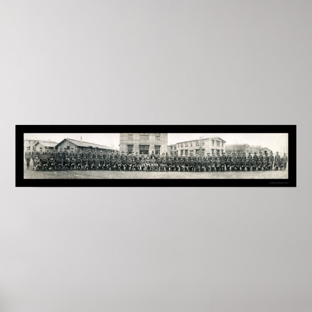 Poster École de l'armée aumônière photo 1918 (Devant)
