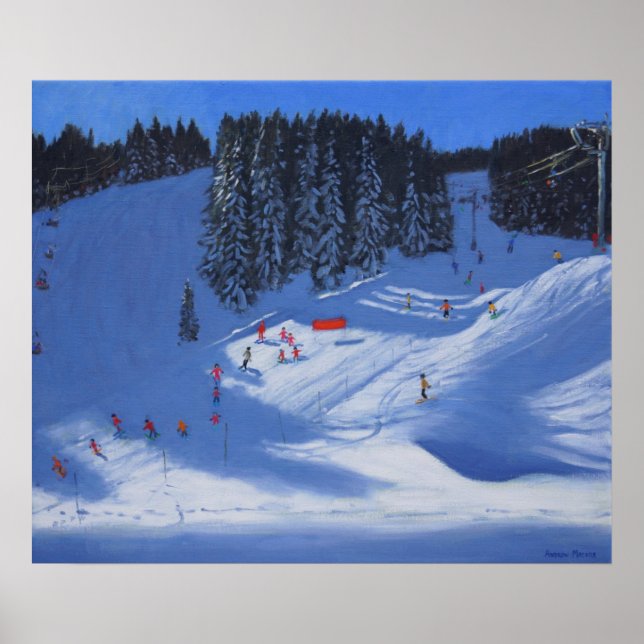 Poster École de ski Morzine 2014 (Devant)