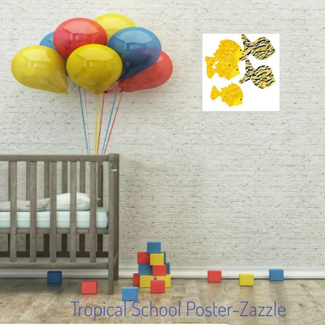 Poster École tropicale (Créateur téléchargé)