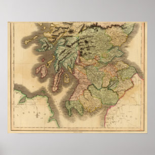 Poster Ecosse du sud