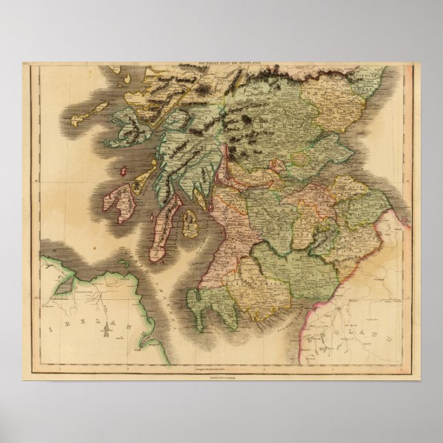 Poster Ecosse du sud (Devant)