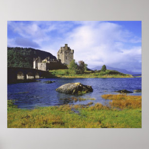 Poster Écosse, Highland, Wester Ross, Eilean Donan 3