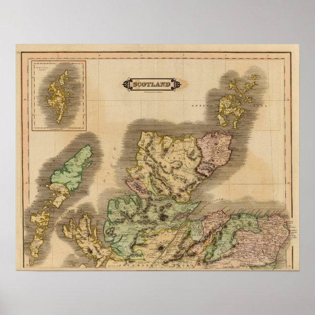 Poster Ecosse Nord (Devant)