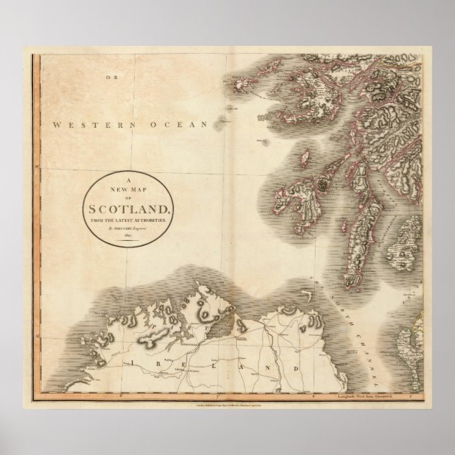 Poster Écosse Ouest (Devant)