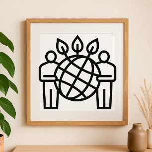 Poster Écosystème planétaire