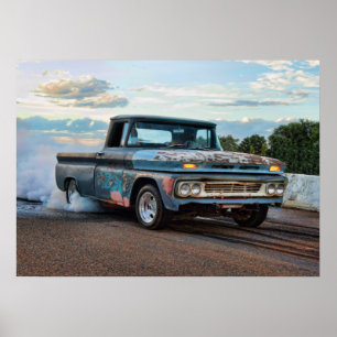 Poster Écoulement Chevy C10