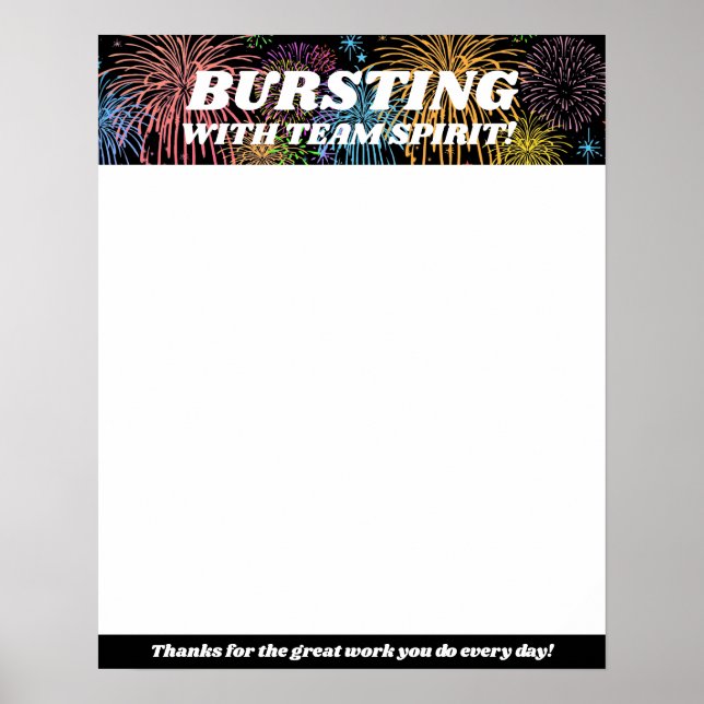 Poster Écran de reconnaissance de l'employé (Devant)