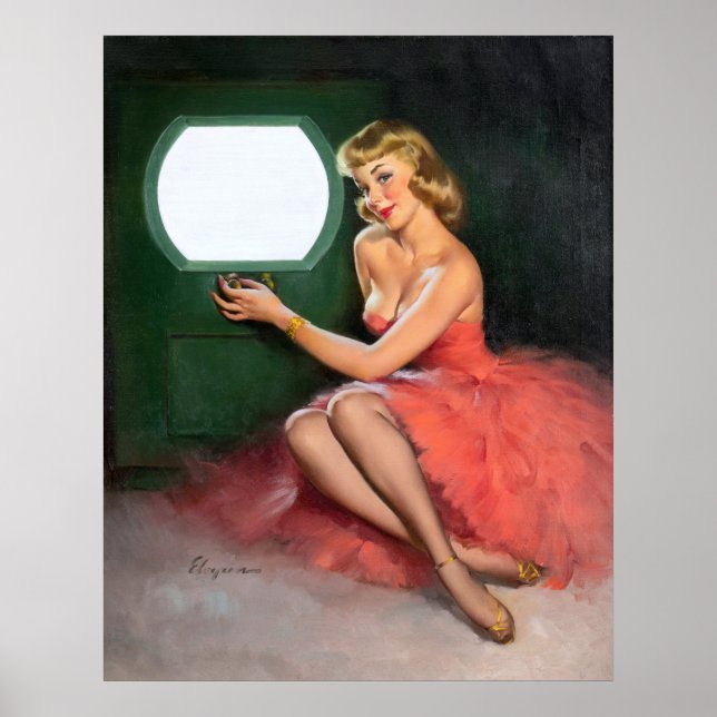 Poster Écran de télévision (Devant)