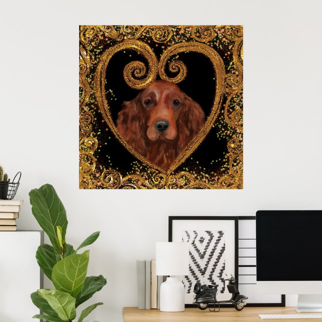 POSTER ECRAN IRLANDAIS (Bureau à domicile)