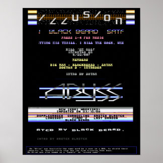 Poster Écrans d'entrée Commodore 64 14 pouces x 18 pouces
