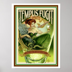 Poster Ecrans Tempus Fugit 12 x 16