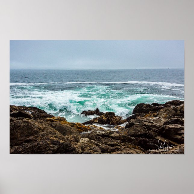 Poster Écraser des vagues (Devant)