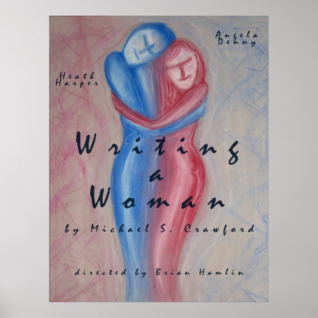 Poster "Ecrire une femme" (Devant)