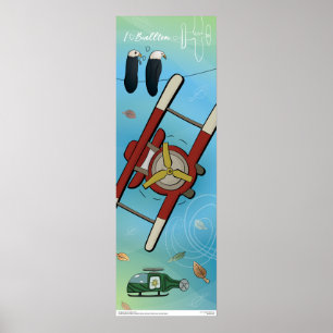 Poster - Écrit dans le ciel