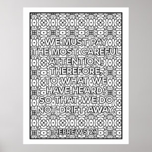 Poster Écriture Couleur moi Jolie