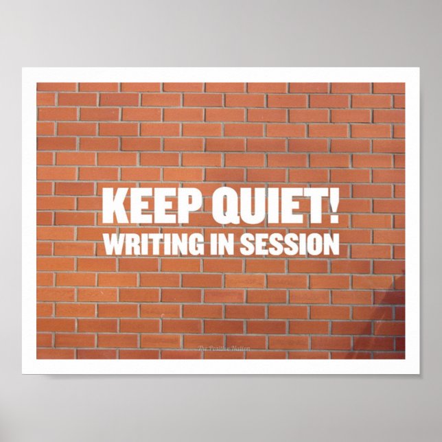 Poster Écriture dans la session (Devant)