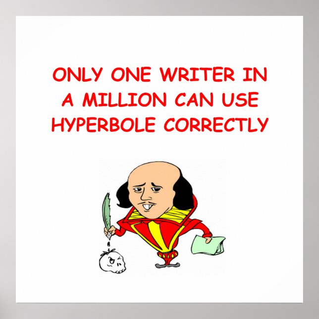 Poster écrivain (Devant)