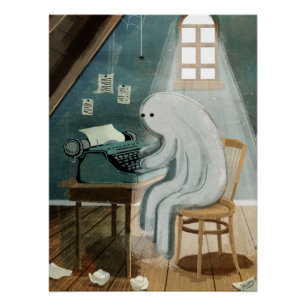 Poster Écrivain fantôme