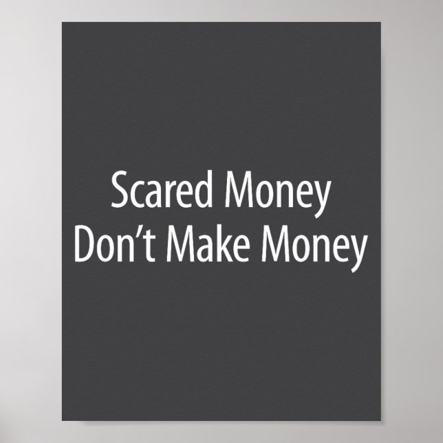 Poster Ed Money Don't Make Money -  (Devant)