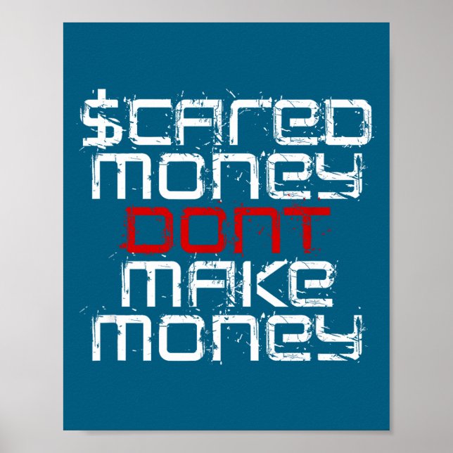 Poster Ed Money Don't Make Money  (Devant)