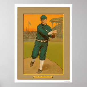 Poster Ed Walsh White Sox Baseball 1911