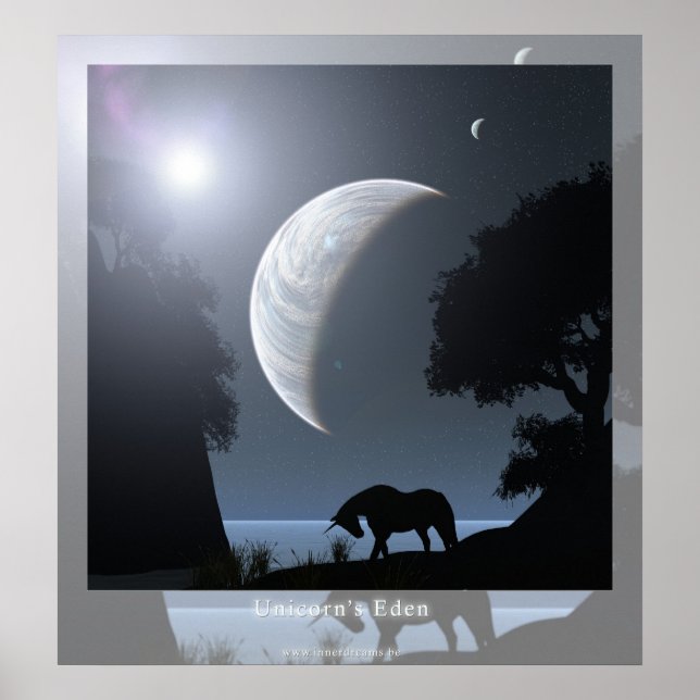Poster Eden de Unicorne (Devant)