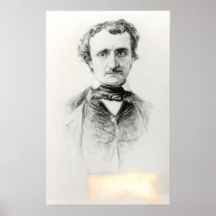 Poster Edgar Allan Poe 1907