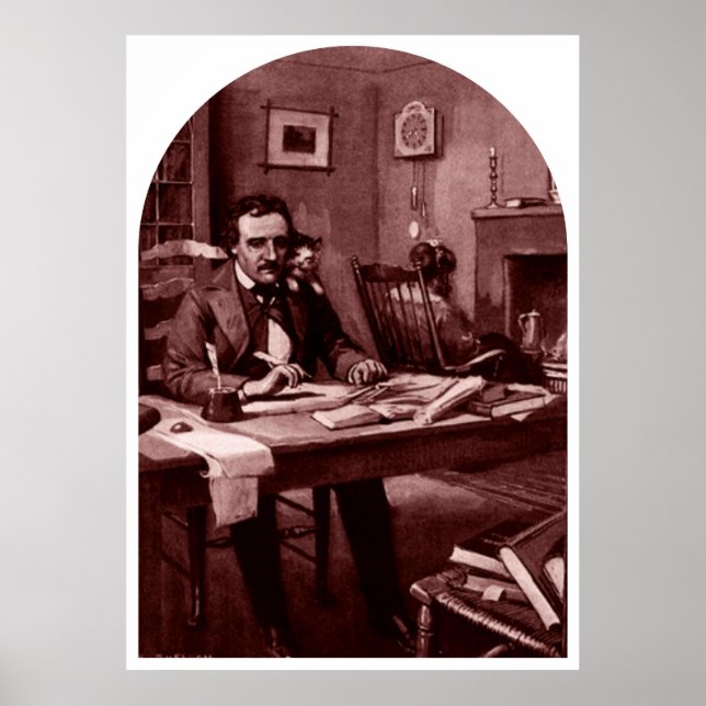 Poster Edgar Allan Poe numéro d'impression 6 (Devant)